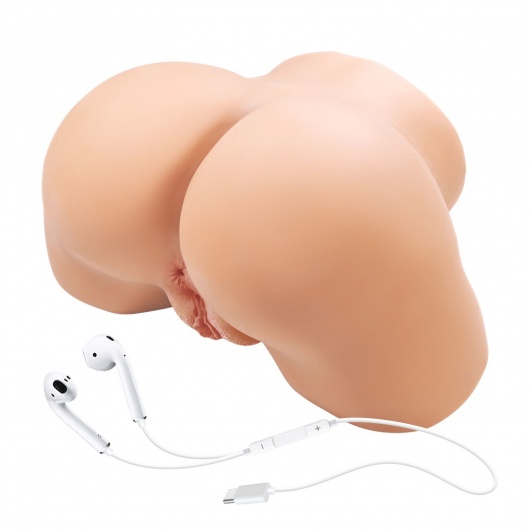 Телесный мастурбатор Olivia с 2 любовными отверстиями - Baile - в Коломне купить с доставкой