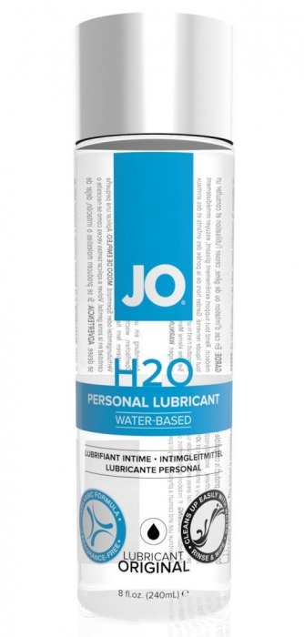 Нейтральный лубрикант на водной основе JO Personal Lubricant H2O - 240 мл. - System JO - купить с доставкой в Коломне