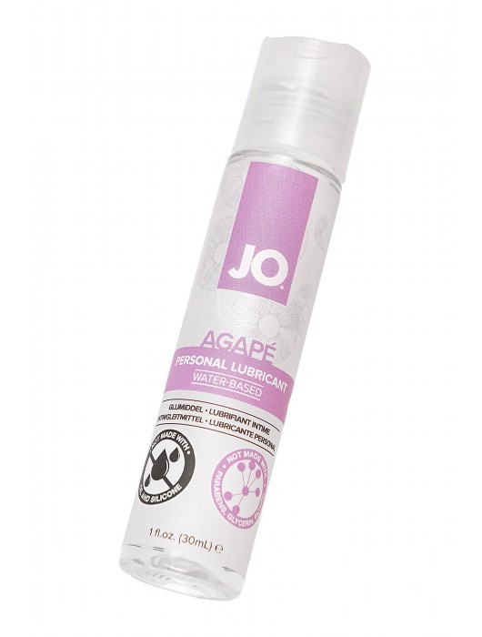 Лубрикант на водной основе для женщин JO AGAPE ORIGINAL - 30 мл. - System JO - купить с доставкой в Коломне