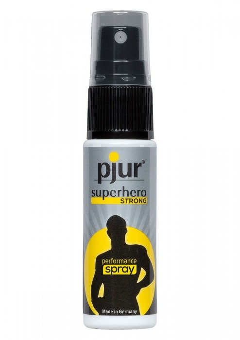 Спрей-пролонгатор длительного действия pjur SUPERHERO Strong Spray - 20 мл. - Pjur - купить с доставкой в Коломне