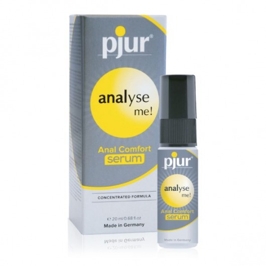 Анальный спрей pjur ANALYSE ME Serum - 20 мл. - Pjur - купить с доставкой в Коломне