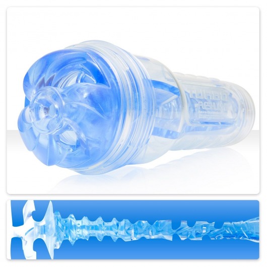 Мастурбатор Fleshlight Turbo - Trust Blue Ice - Fleshlight - в Коломне купить с доставкой