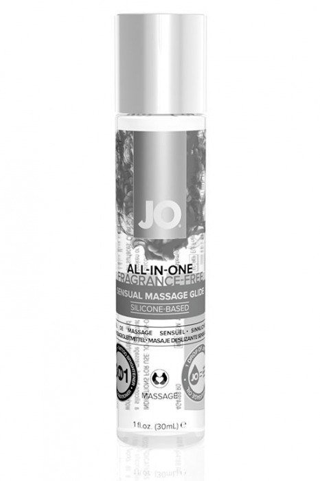 Массажный гель ALL-IN-ONE Massage Oil Sensual нейтральный - 30 мл. - System JO - купить с доставкой в Коломне