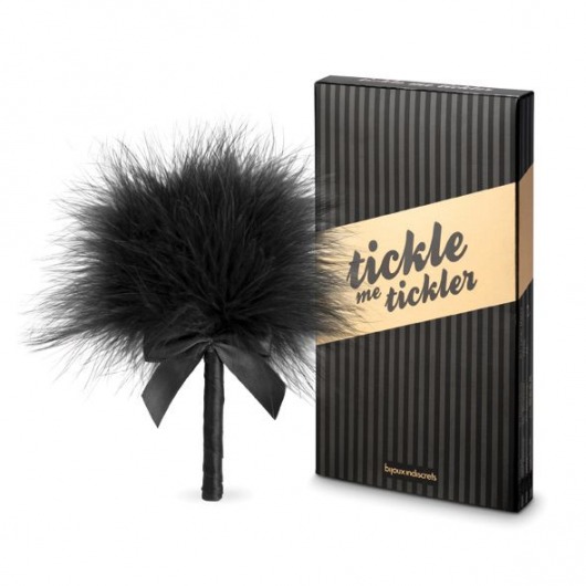 Пуховка для эротических игр Tickle Me Tickler - Bijoux Indiscrets - купить с доставкой в Коломне