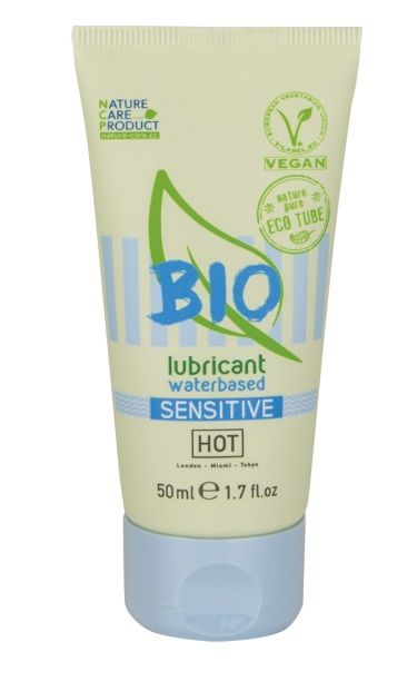 Органический лубрикант для чувствительной кожи Bio Sensitive - 50 мл. - HOT - купить с доставкой в Коломне