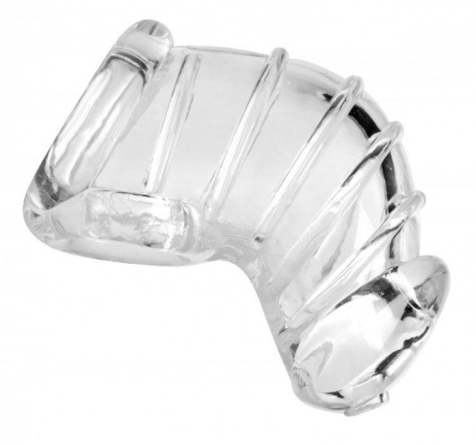 Насадка для ограничения эрекции Detained Soft Body Chastity Cage - XR Brands - купить с доставкой в Коломне