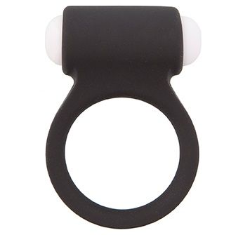 Чёрное эрекционное виброкольцо LIT-UP SILICONE STIMU RING 3 BLACK - Dream Toys - в Коломне купить с доставкой