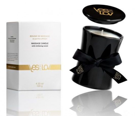 Массажная свеча Titillating Massage Candle - 120 мл. - YESforLOV - купить с доставкой в Коломне