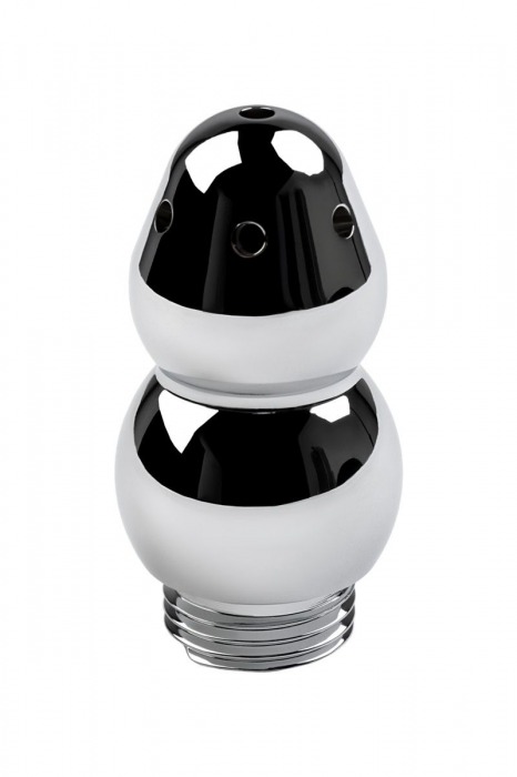 Металлический анальный душ с тремя насадками - ToyFa - купить с доставкой в Коломне