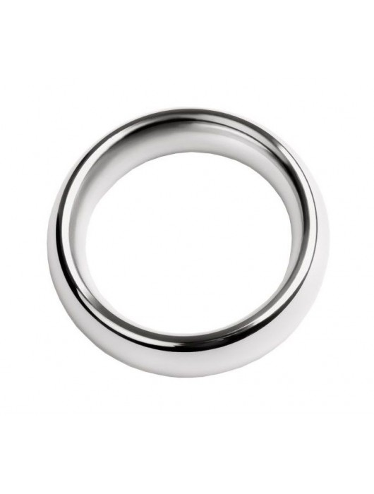 Металлическое эрекционное кольцо размера L - ToyFa - в Коломне купить с доставкой