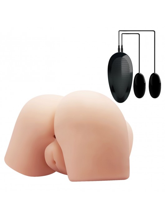 Вагина и попка с вибрацией CRAZY BULL - Baile - в Коломне купить с доставкой