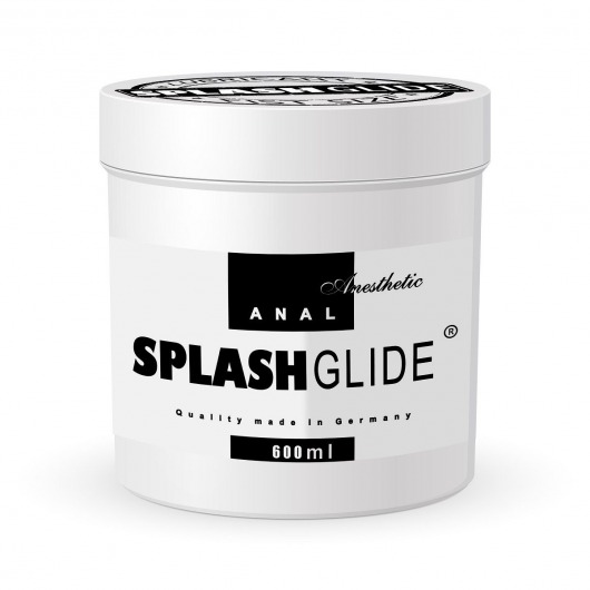 Анальный гель на водной основе SPLASHGLIDE ANAL ANESTHETIC FIST SIZE - 600 мл. - Splashglide - купить с доставкой в Коломне