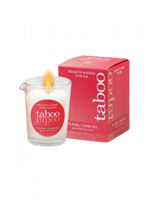 Массажное аромамасло с афродизиаками для женщин RUF Taboo Plaisir charnel - 60 гр. - RUF - купить с доставкой в Коломне