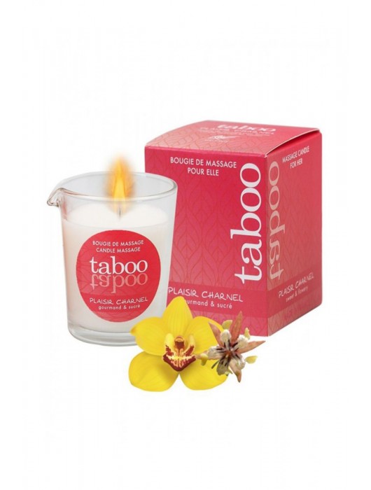 Массажное аромамасло с афродизиаками для женщин RUF Taboo Plaisir charnel - 60 гр. - RUF - купить с доставкой в Коломне