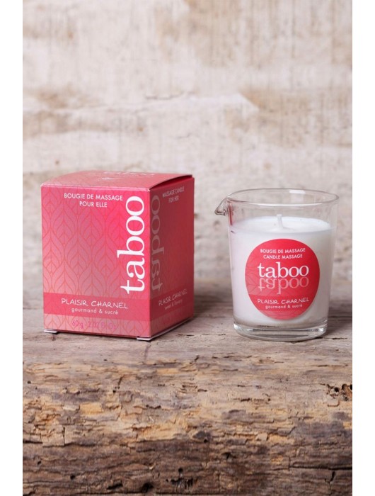Массажное аромамасло с афродизиаками для женщин RUF Taboo Plaisir charnel - 60 гр. - RUF - купить с доставкой в Коломне
