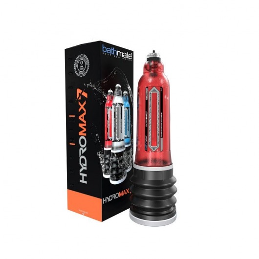 Красная гидропомпа HydroMAX7 - Bathmate - в Коломне купить с доставкой