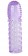 Насадка гелевая фиолетовая с точками, шипами и наплывами - 13,5 см. - Toyfa Basic - в Коломне купить с доставкой