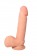 Перезаряжаемый вибратор-реалистик с пультом ДУ - 17 см. - ToyFa купить в Коломне с доставкой в Orgasmix.ru Перезаряжаемый вибратор-реалистик с пультом ДУ - 17 см. - ToyFa