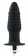 Черная ребристая вибровтулка с ограничителем - 9 см. - Sex Expert в Коломне Черная ребристая вибровтулка с ограничителем - 9 см. - Sex Expert