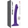 Фиолетовый фаллоимитатор-насадка Strap-On-Me Dildo Dual Density size S - 17 см. - Strap-on-me - купить с доставкой в Коломне