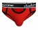Красные мужские трусы-брифы с вырезом - Darkzone купить с доставкой Красные мужские трусы-брифы с вырезом - Darkzone купить с доставкой