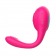 Розовое виброкольцо с пультом ДУ - I-MOON - в Коломне купить с доставкой