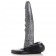 Серый фантазийный фаллоимитатор The Gargoyle Rock Hard Silicone Dildo - 23,6 см. - XR Brands купить с доставкой в интернет-магазине Orgasmix в Коломне Серый фантазийный фаллоимитатор The Gargoyle Rock Hard Silicone Dildo - 23,6 см. - XR Brands