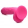 Розовый фаллоимитатор на присоске 8.25 Dildo with Balls - 22,8 см. - XR Brands купить с доставкой в интернет-магазине Orgasmix в Коломне Розовый фаллоимитатор на присоске 8.25 Dildo with Balls - 22,8 см. - XR Brands