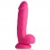 Розовый фаллоимитатор на присоске 8.25 Dildo with Balls - 22,8 см. - XR Brands купить с доставкой в интернет-магазине Orgasmix в Коломне Розовый фаллоимитатор на присоске 8.25 Dildo with Balls - 22,8 см. - XR Brands