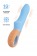 Голубой силиконовый вибратор Bluebell - 18,5 см. - ToyFa купить в Коломне с доставкой в Orgasmix.ru Голубой силиконовый вибратор Bluebell - 18,5 см. - ToyFa