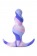 Анальная пробка с цветными разводами Twilight - 7,6 см. - Blush Novelties в Коломне Анальная пробка с цветными разводами Twilight - 7,6 см. - Blush Novelties