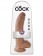 Фаллоимитатор-мулат 9  Cock with Balls - 22,9 см. - Pipedream