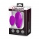 Лиловое виброяйцо с удобным пультом управления вибрацией - Baile в Коломне Лиловое виброяйцо с удобным пультом управления вибрацией - Baile